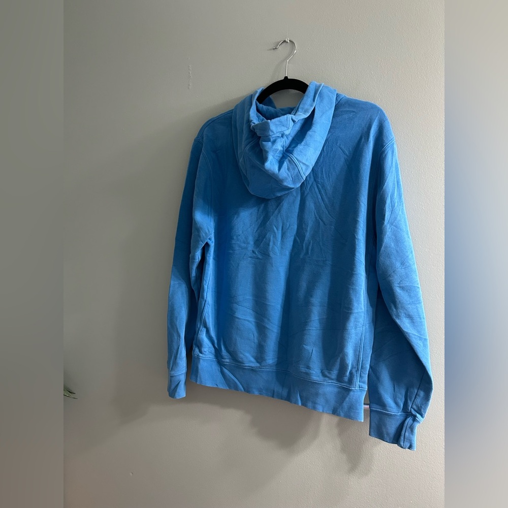 Nike club fleece pullover hoodie blue - Picture 4 of 6